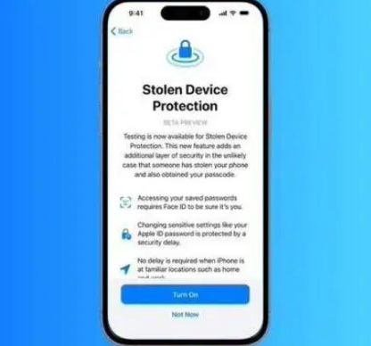 镇远苹果授权维修店分享被盗设备保护功能开启方法 