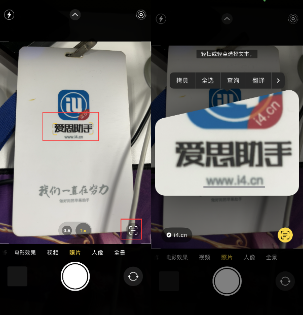 镇远苹果手机维修分享升级iOS 16后如何通过相机翻译文本 
