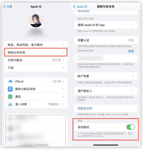 镇远苹果手机维修分享iOS 16 自动验证功能开启方法 
