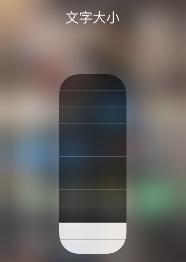镇远苹果手机维修分享小技巧：在 iPhone 控制中心快速调节字体大小 
