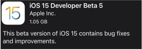 镇远苹果手机维修分享如何升级到iOS15.0 beta5 