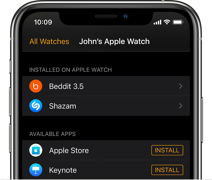 镇远苹果手机维修分享如何在 Apple Watch 上下载应用 